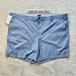[54] DOCKERS Mens BIG & TALL Ultimate Shorts SupremeFlex Stretch Blueish Gray